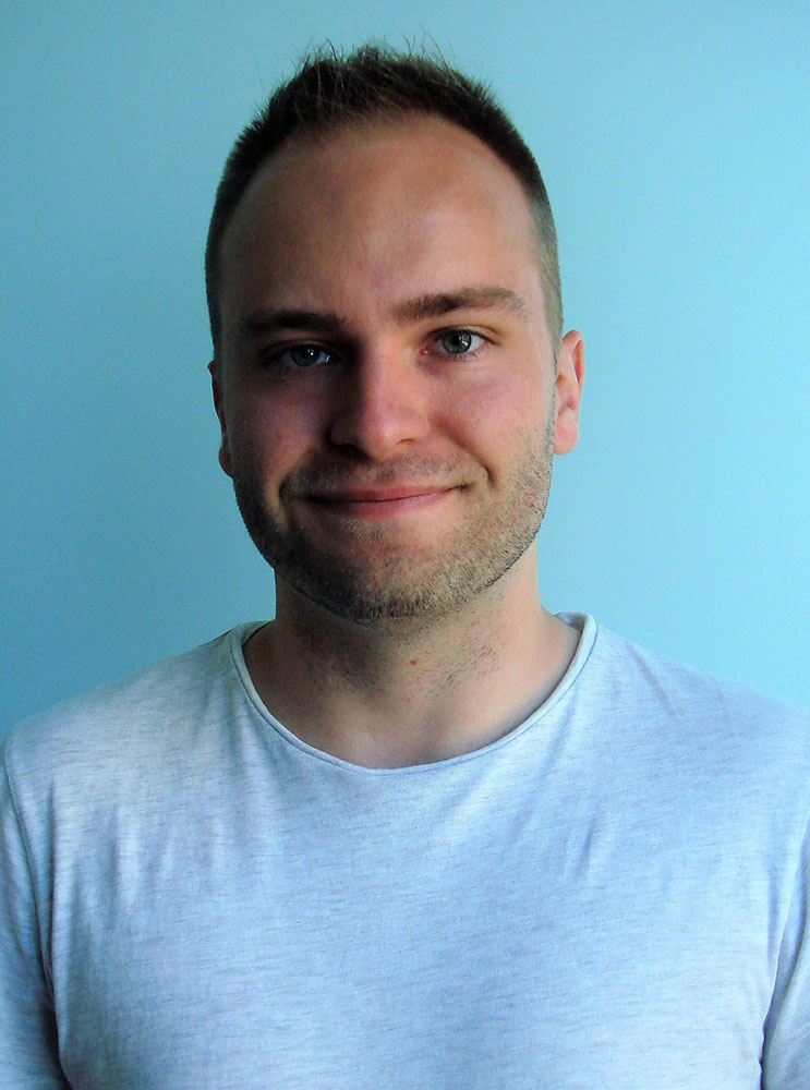 portrait of student Matt Hartensveld.